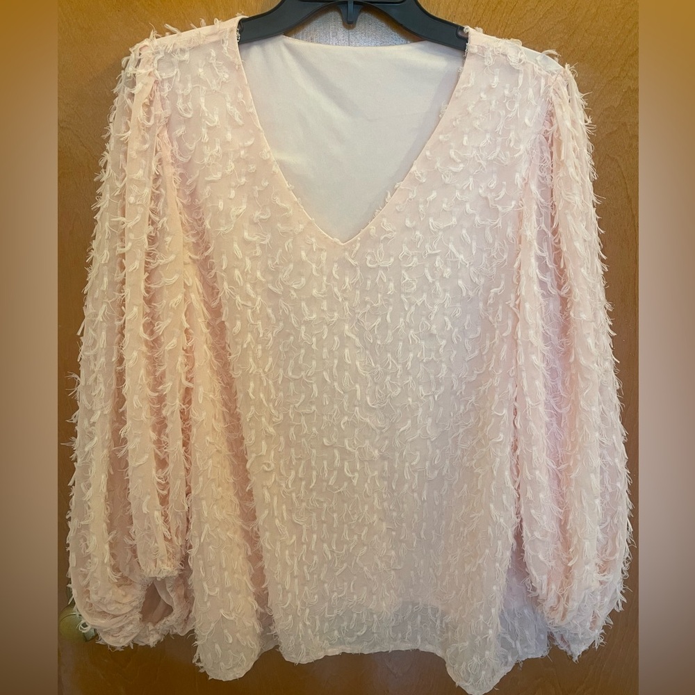 Adorable pink womens blouse